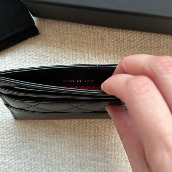 CHANEL Gabrielle card holder black - Picture 4 of 10